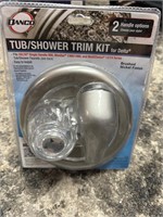 Tub and shower trim kit
