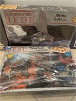 2 PC RETURN OF THE JEDI MODELS SEALED