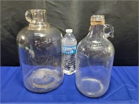 Old Gallon & 1/2 Gallon Jugs