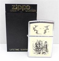 1996 SEALED ZIPPO LIGHTHOUSE SHIP LIGHTER