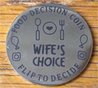 Dinner decision coin