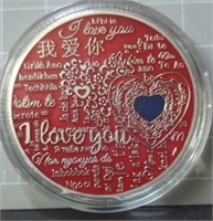 Happy Valentine's Day challenge coin