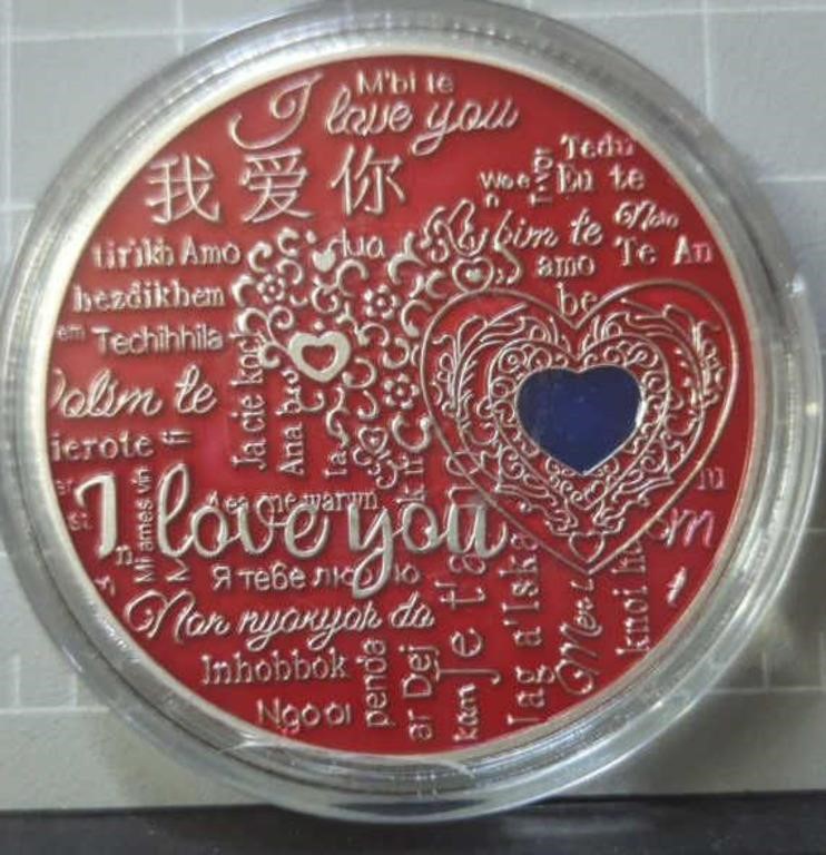 Happy Valentine's Day challenge coin