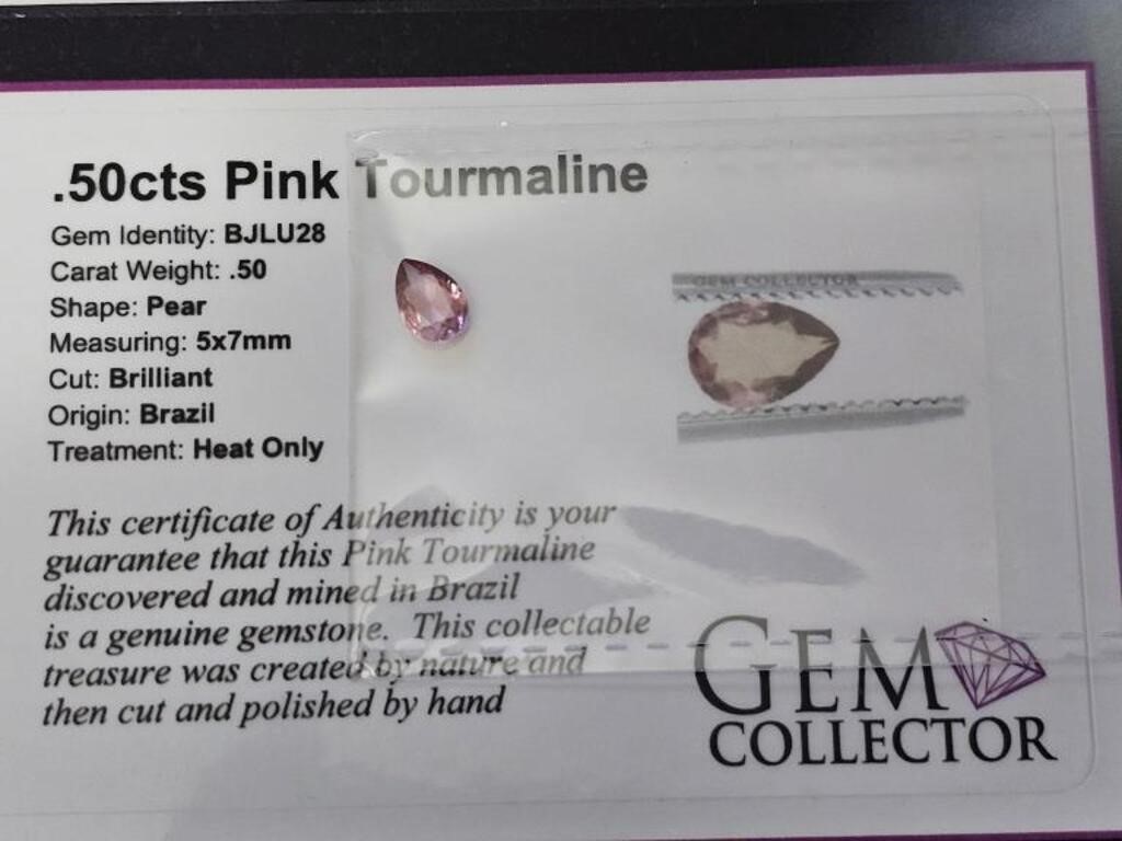 .50ct Pink Tourmaline