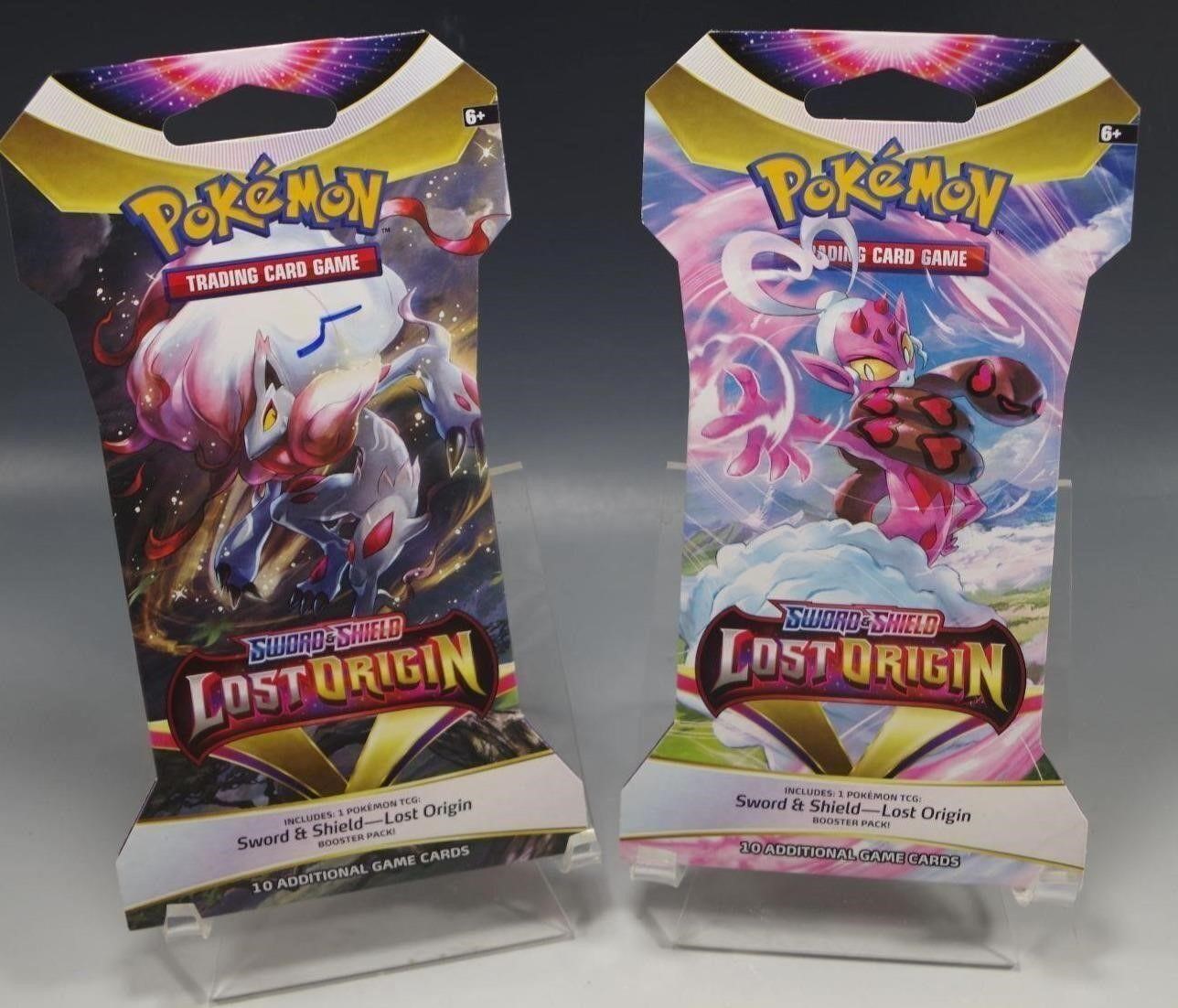 POKEMON SWORD & SHIELD LOST ORIGIN 2 BOOSTER PACKS