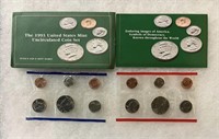 1993 US Mint Uncirculated Coin Set