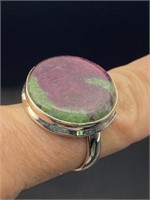 Rock, Crystal, Natural, Jewelry, Ring, Sterling