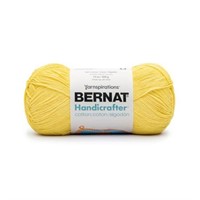 Bernat Handicrafter Cotton Yarn, Sunshine,