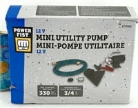 Mini pompe utilitaire 12V POWER FIST, A-1 *