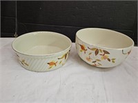 Jewel Tea Bowls 8" wide