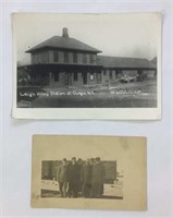 Lehigh Valley, Owego RR Station Photo & Postcard