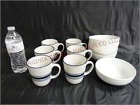 Mainstays Coffee Cups & Cereal Bowls