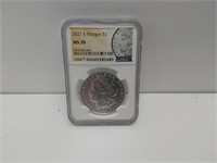 2021-S Morgan silver dollar 100th MS-70