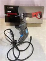 6 AMP Reciprocating Saw & Wizard Drill