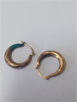 Goldtone Hoop Earrings