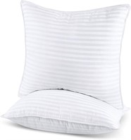 (2 Pack) Premium Plush Pillow European Size