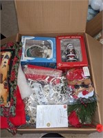 Christmas Decorations Lot Lights, Garland, & More