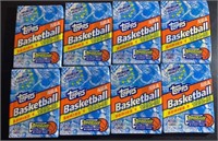 (8) Sealed 1992-93 Topps Basketball Card Packs