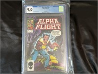 Alpha Flight #13 Key CGC Graded 9.0 Comic Book