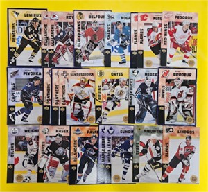 1996-97 Kraft Dinner Hand Cut Cards - Lot of 22