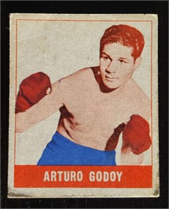 Arturo Goday 1948 Leaf Boxing Card #8