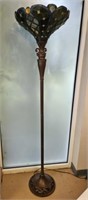 Tiffany Style Floor Lamp Bronze Tone Base