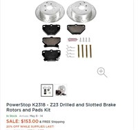 B2573 Power Stop K2318 Brake Upgrade Kit