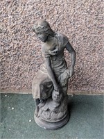 Plaster Women Garden/Outdoor Décor