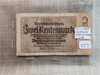 30-1-1937 Germany 2 Rentenmark VG