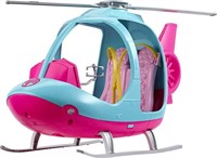 Barbie Helicopter, Pink and Blue with Spinning