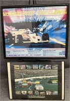 Two Race Car Posters