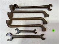 LOT 0F 6 FORDSON VINTAGE WRENCHES
