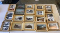 (18) Pictures Of Antique Cars In Frames