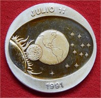 July 11, 1991 Total Eclipse Silver Commemorative