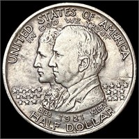 1921 Alabama Half Dollar NEARLY UNCIRCULATED