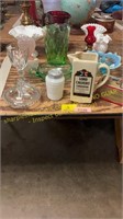 Fenton Glassware, Depression Glass, Lamp, Misc.