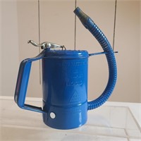 Vintage Swingspout 1qt Blue Oil Can