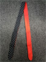 Vintage handmade tie / belt, 50" x 1.75"