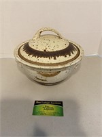 Stoneware Pot w/ Lid