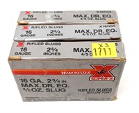 x3- Boxes of 16 Ga. 2.75" Super X Winchester