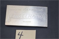 100 Troy Oz. Silver Bar Engelhard