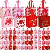 Valentines Day Non Woven Gift Bags- 120 pcs