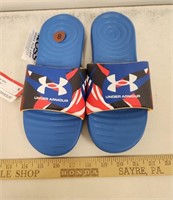 Under Armour Size 8 Slides- New w Tags