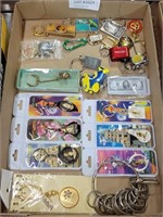 COLLECTION OF KEY RINGS