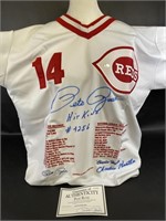 Authentic Pete Rose Signed Jersey
