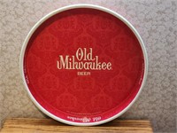 VINTAGE OLD MILWAUKEE BEER SERVING TRAY
