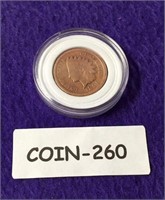 1885 INDIAN HEAD WHEAT PENNY SEE PHOTO