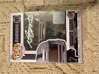 Davonte Adams Signed Funko Pop w/COA