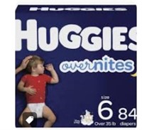 Huggies Overnites Sz 6 84 Count