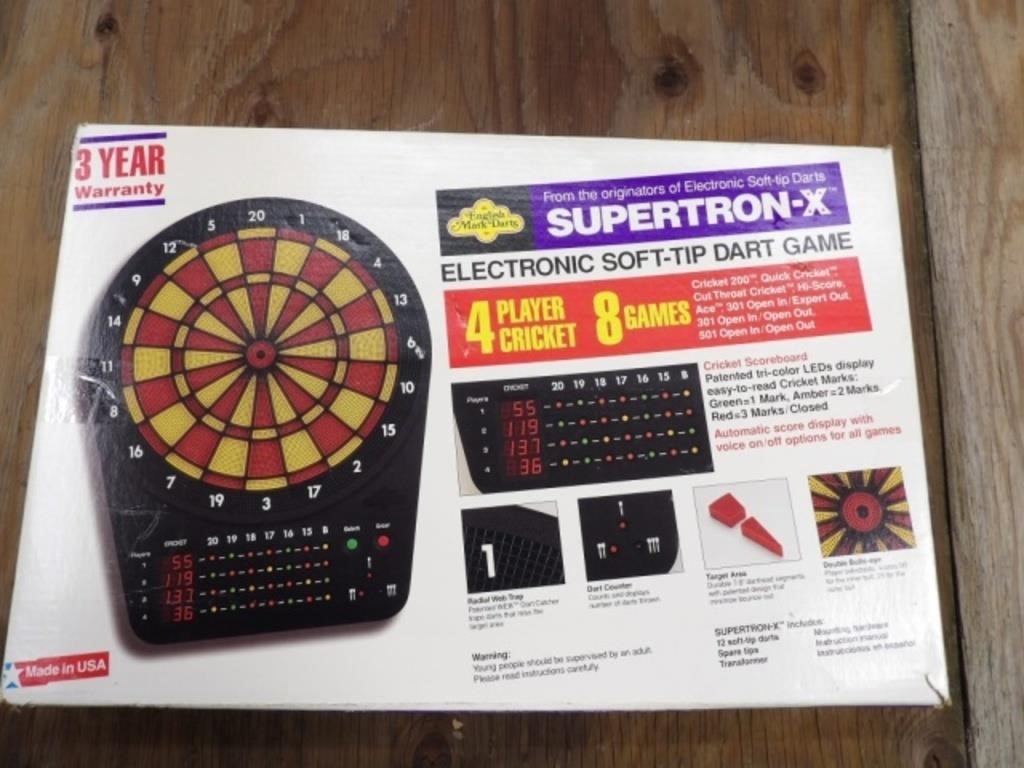 Supertron-x Elec. Soft-Tip Dart Game